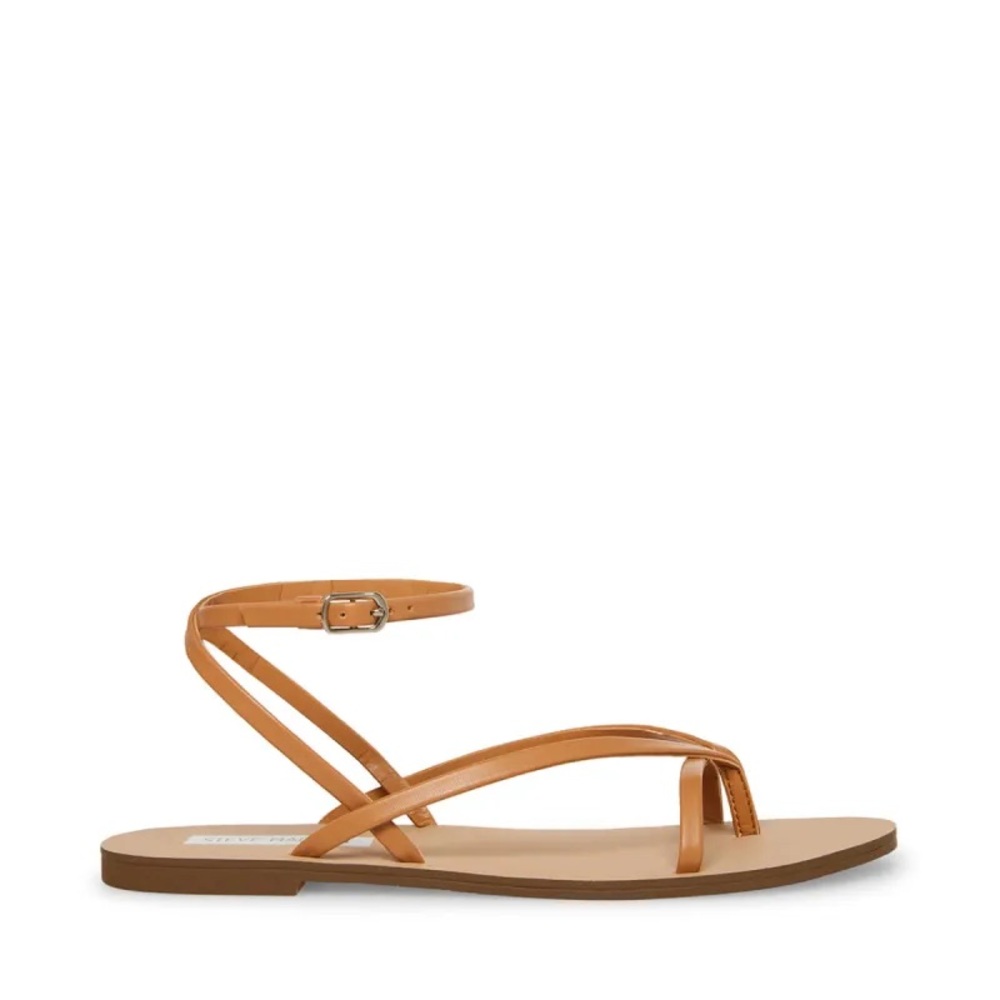 Steve Madden Amuse Tan Sandals